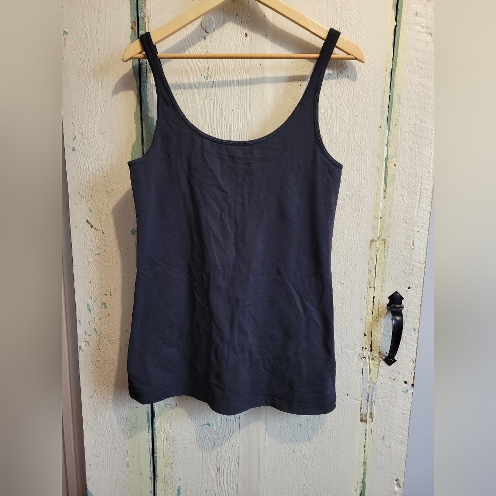 Lululemon Athletica Black Extra Long Tank Top